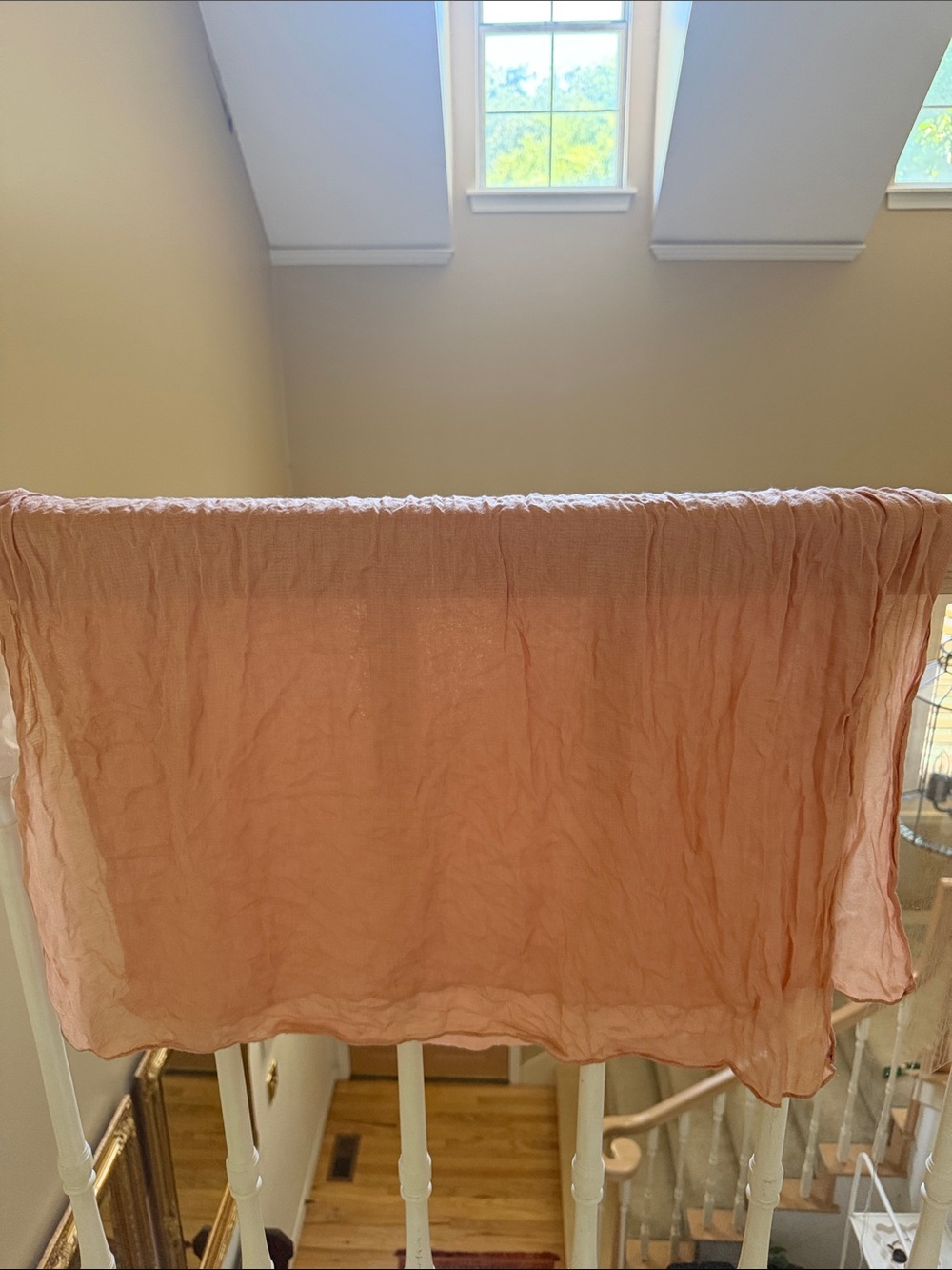 Lightweight Peach-Women's Scarf Wrap